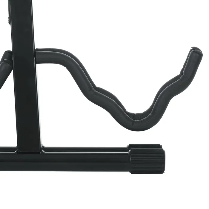 FRAMEWORKS Soporte De Guitarra Doble Tipo A-Frame - Negro, Acero