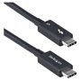 StarTech.com Cable Thunderbolt 5 TBLT5MM1M240W de 1 m, 80-120 Gbps, 240W, Negro