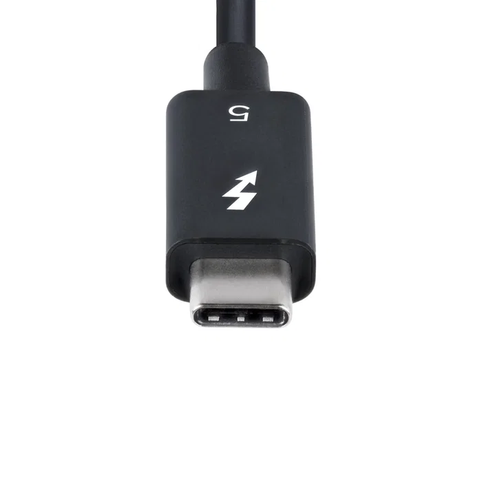 StarTech Cable Thunderbolt 5 de 1m, 80-120 Gbps, 240W, Negro StarTech Cable Thunderbolt 5 de 1m, 80-120 Gbps, 240W, Negro