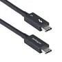 StarTech Cable Thunderbolt 5 de 1m, 80-120 Gbps, 240W, Negro