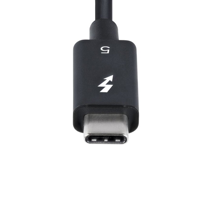 Startech Cable Thunderbolt 5 80 Gbit/s 1m Negro - TBLT5MM1M240W Startech Cable Thunderbolt 5 80 Gbit/s 1m Negro - TBLT5MM1M240W