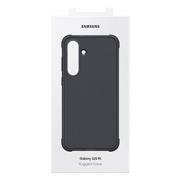Samsung Rugged Cover para Galaxy S25 FE, Negro Samsung Rugged Cover para Galaxy S25 FE, Negro