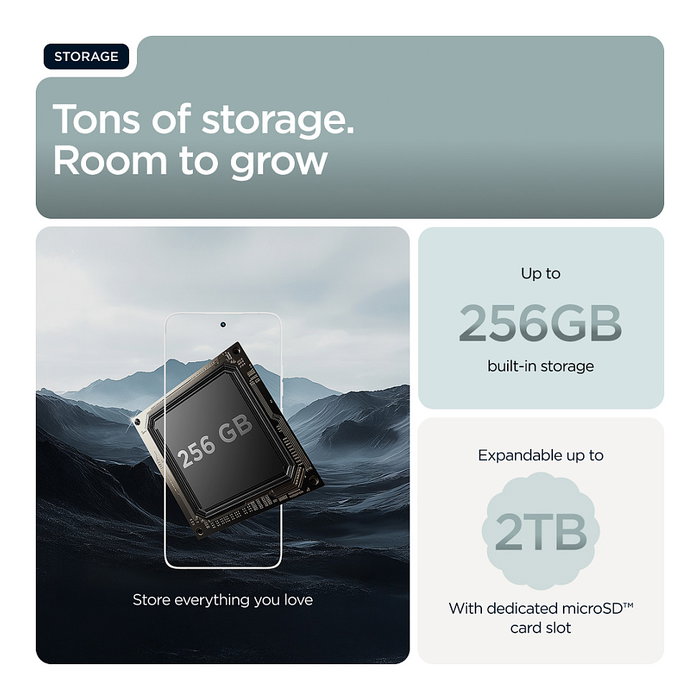 Motorola Moto G56 5G 256GB 8GB RAM 6.72'' LCD 120Hz 50MP Gris