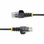 StarTech.com Cable de Red Ethernet CAT6 Slim 15m Negro RJ45 Snagless 28AWG PoE++ 100W