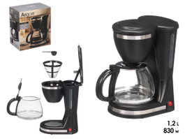 ARGON Cafetera Eléctrica 12 Tazas 830W 1,2L