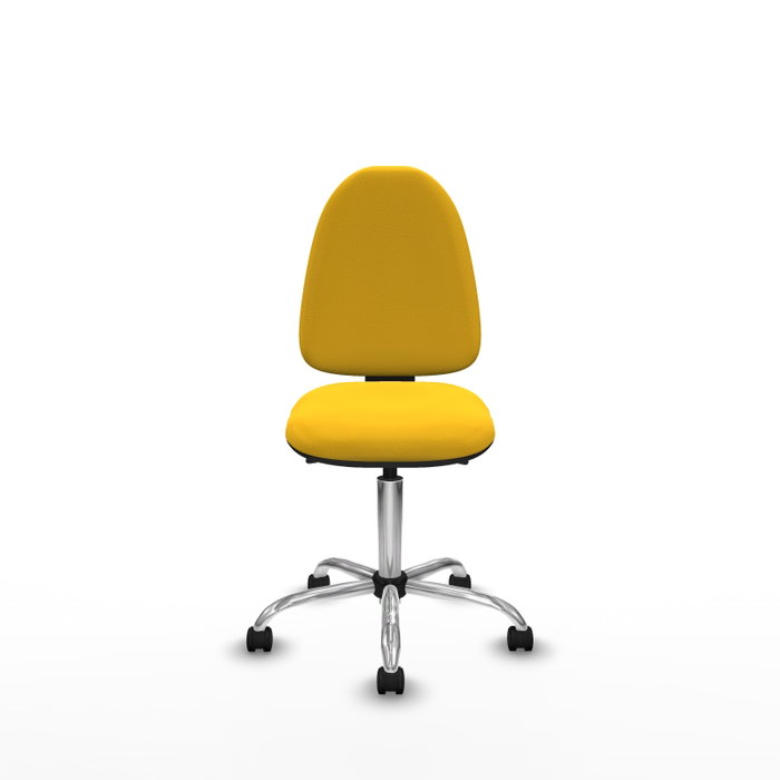 PIQUERAS Y CRESPO Silla de oficina Aýna con mecanismo Asincro, Amarillo, Sin brazos PIQUERAS Y CRESPO Silla de oficina Aýna con mecanismo Asincro, Amarillo, Sin brazos