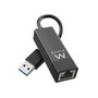 Ewent Adaptador de red Gigabit USB 3.2 Gen 1 EW1017 Negro