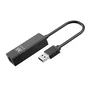 Ewent EW1017 - Adaptador y Tarjeta de Red Gigabit Ethernet 1000 Mbit/s, USB 3.2 Gen 1 y 2.0, para PC y Portátil, Negro