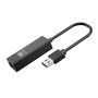 Ewent Adaptador de Red USB 3.2 Gen 1 a RJ45 Gigabit, Modelo EW1017, para Portátil y PC de Sobremesa