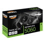 Inno3D GeForce RTX 5060 TWIN X2 OC V2 8GB GDDR7 - Tarjeta Gráfica, Overclocked, PCIe 5.0, 3x DisplayPort 2.1b, HDMI 2.1b, 2 Ranuras, Ventilador Doble