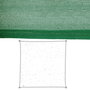 Vela de sombra Vela sombreo Verde 500 x 500 x 0,5 cm Toldo