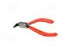 KNIPEX Alicates para anillos elásticos internos angulares 12-25mm
