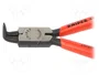 KNIPEX Alicates para anillos elásticos internos angulares 12-25mm