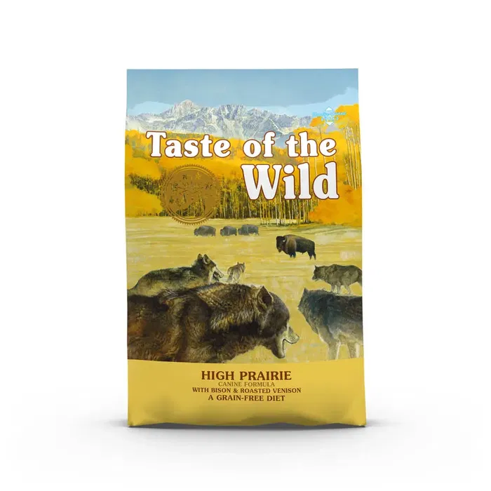 Taste of the Wild Comida para Perros Adultos High Prairie con Bisonte 12,2 kg