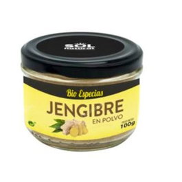 SOLNATURAL Jengibre En Polvo 100Gr. Bio