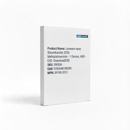 Lexware neue Steuerkanzlei 2026 Mehrplatzversion - 1 Device, ABO - ESD - Download