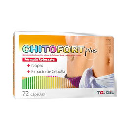 Lineabel Chitofort Plus 72 Cápsulas Suplemento Chitosán Control de Peso