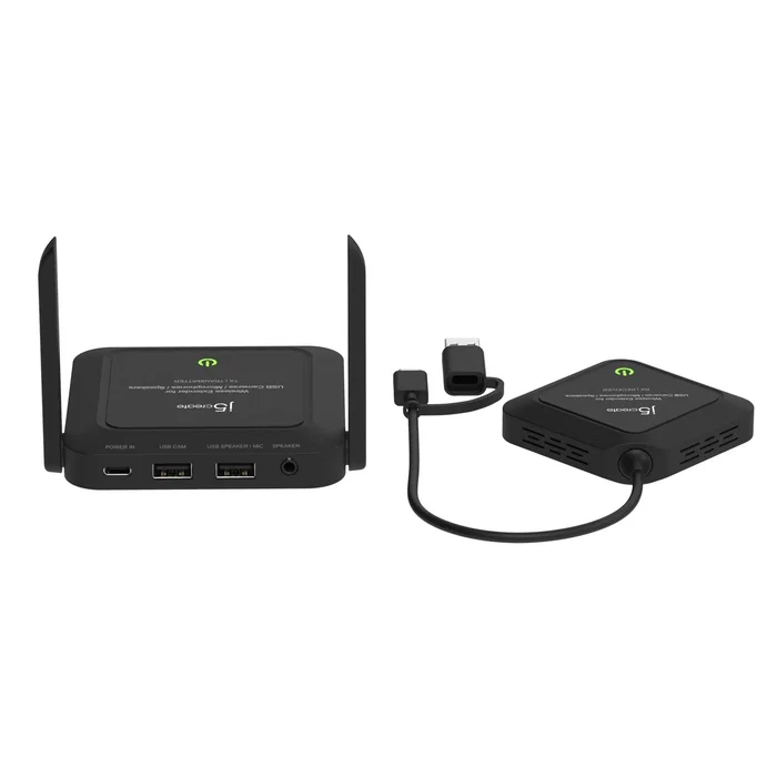 j5create JVW120-N Extensor Inalámbrico de Audio y Vídeo para Cámaras USB™ j5create JVW120-N Extensor Inalámbrico de Audio y Vídeo para Cámaras USB™