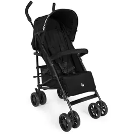Hauck Cochecito de Bebé Plegable para Niños con 4 Ruedas, Negro - AABYJ60773
