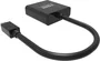 Vision TC-MDPVGA/BL Adaptador Mini DisplayPort a VGA, Resolución Máxima 1920x1080, Negro