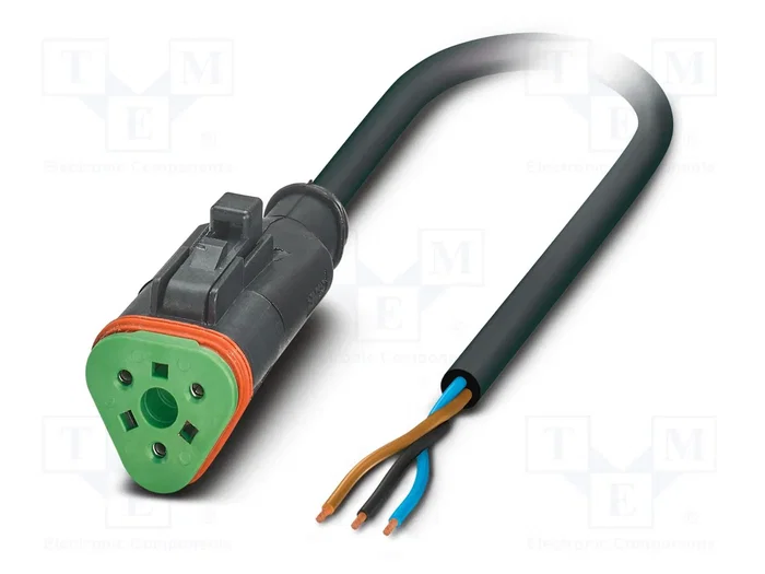 PHOENIX CONTACT SAC-3P-10,0-PUR/DTFS Cable para sensores de 10m PHOENIX CONTACT SAC-3P-10,0-PUR/DTFS Cable para sensores de 10m