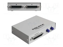 DeLOCK Conmutador paralelo manual 2 puertos D-Sub 25 pin 87618