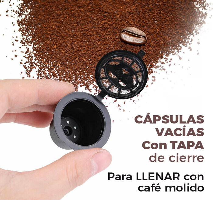 Quttin Set de 5 Cápsulas de Café con Accesorios