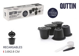 Quttin Set de 5 Cápsulas de Café con Accesorios