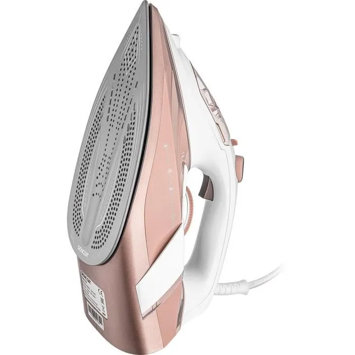 Plancha de vapor - SENCOR - SSI 8300RS - 3200 W - 350 ml - 45 g/min - Blanco / Rosa Plancha de vapor - SENCOR - SSI 8300RS - 3200 W - 350 ml - 45 g/min - Blanco / Rosa