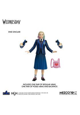 Mezco Toyz Set de 2 Figuras Wednesday & Enid de 9,5 cm