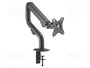 GEMBIRD MA-DA1-02 Soporte para Monitor de Escritorio Negro