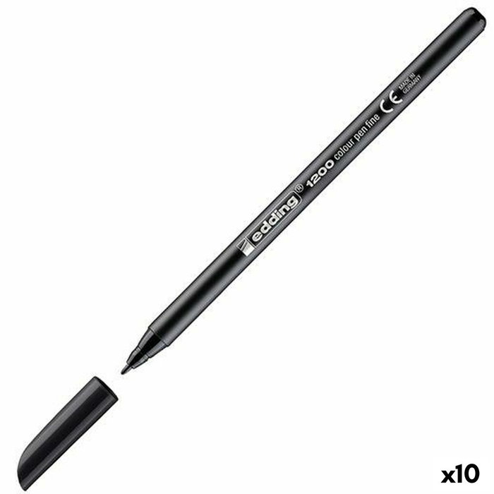 Edding Rotulador 1200 Negro Punta 1 mm