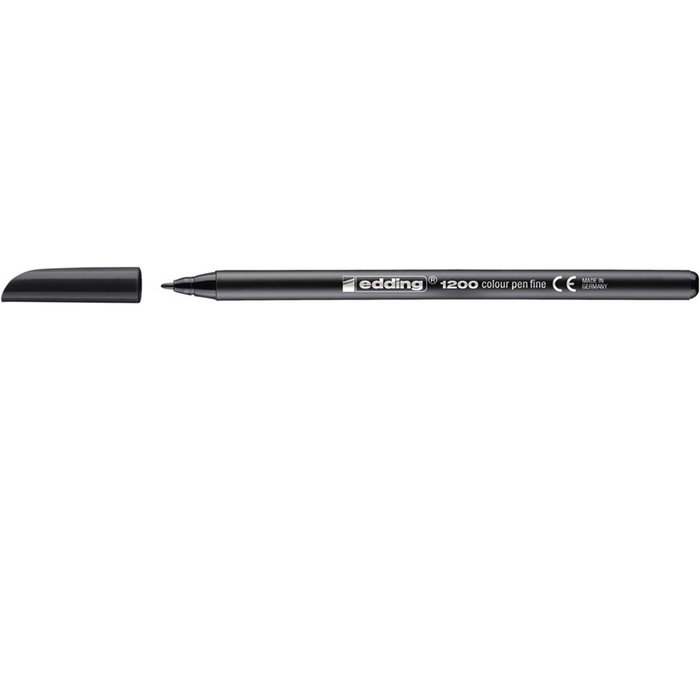 Edding Rotulador 1200 Negro Punta 1 mm