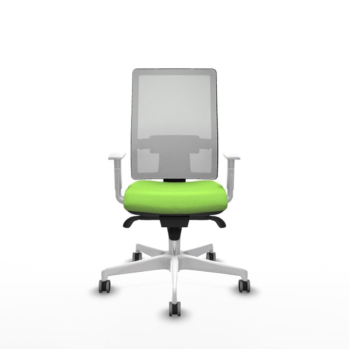 PIQUERAS Y CRESPO Silla de oficina Horna con mecanismo Sincro, color Pistacho y Blanco PIQUERAS Y CRESPO Silla de oficina Horna con mecanismo Sincro, color Pistacho y Blanco