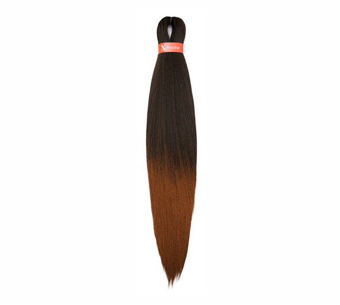 X-Pression Kanekalon Pré-Peigné T1B/30 (2x) de 120 cm X-Pression Kanekalon Pré-Peigné T1B/30 (2x) de 120 cm
