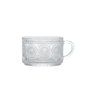 Inde Azucarero Vidrio Tapa Bambú 400ml 13.5x10.5x7cm La Mediterrane (24 Unidades)