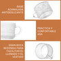 Inde Azucarero Vidrio Tapa Bambú 400ml 13.5x10.5x7cm La Mediterrane (24 Unidades)