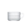 Inde Azucarero Vidrio Tapa Bambú 400ml 13.5x10.5x7cm La Mediterrane (24 Unidades)