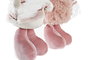 DKD Home Decor Figura Navidad Fantasia Rosa 16 x 55 x 11 cm (2 Unidades)