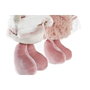 DKD Home Decor Figura de Ratón en Poliéster, Pack de 2, Rosa