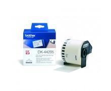 Brother DK-44205 Cinta Continua de Papel Térmico Removible 62mm x 30,48m Blanco