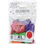 Party Time Globos de Látex XL Color Surtido, 15 Unidades 30,5 cm para Fiesta
