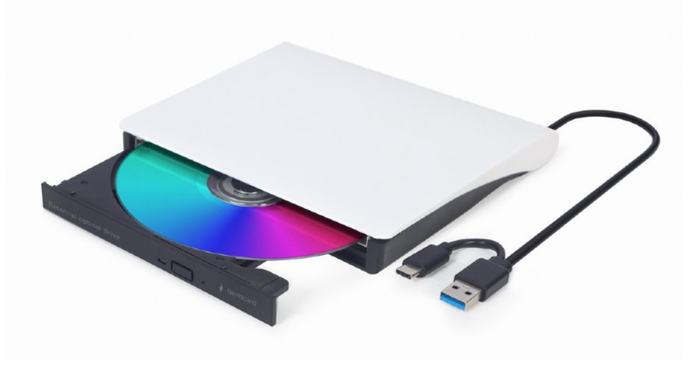 Gembird Unidad de DVD USB Externa Blanca Gembird Unidad de DVD USB Externa Blanca