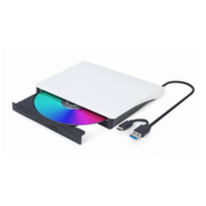 Gembird DVD-USB-031-BW Unidad de disco óptico DVD±RW Negro