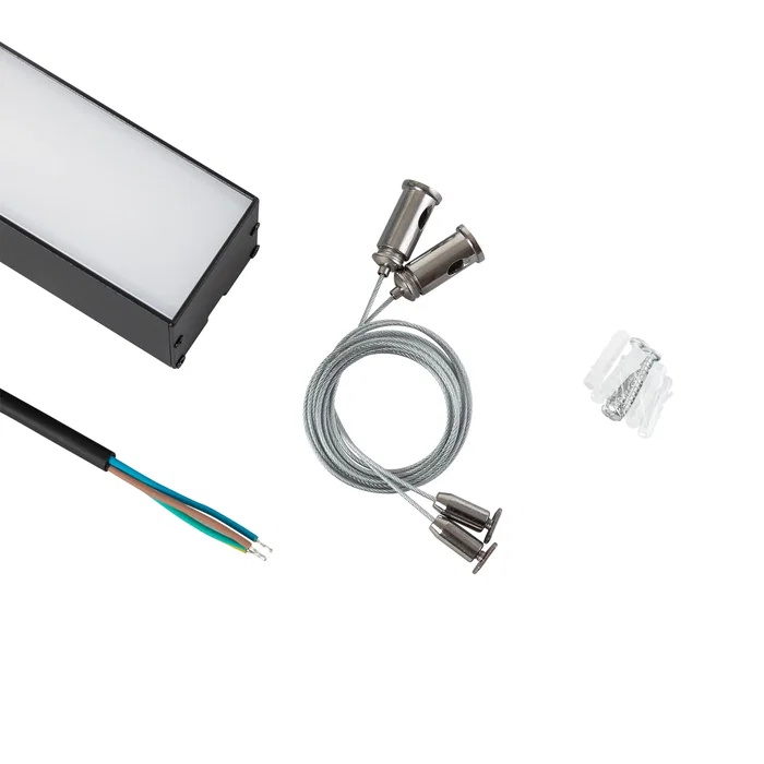 Philips Luminaria Lineal LED 150Cm 50W 4000ºK IP40 Acabado Negro [1916-NSLNL1500MM-P-W]