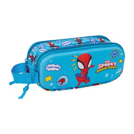 Safta Portatodo Doble 3D Spidey Marvel