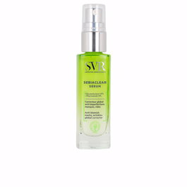 SVR SEBIACLEAR Sérum 30 ml - Tratamiento Antiacné para Poros, Puntos Negros, Piel Grasa y Sensible con Niacinamida y Ácido Salicílico - Efecto Mate e Hidratante - Dermocosmética