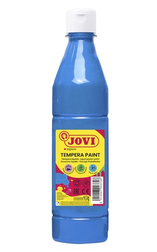 Jovi Témpera Líquida School Azul Cyan 500 ml