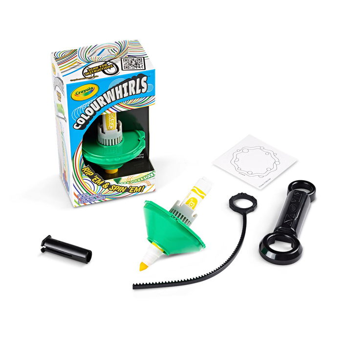 Crayola 74-7649 Colourwhirls Pinta Peonzas Surtidas