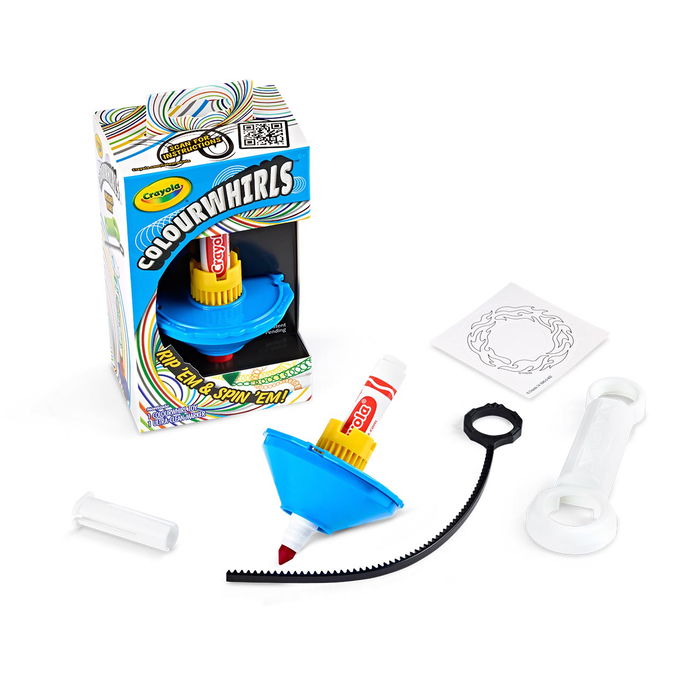 Crayola 74-7649 Colourwhirls Pinta Peonzas Surtidas